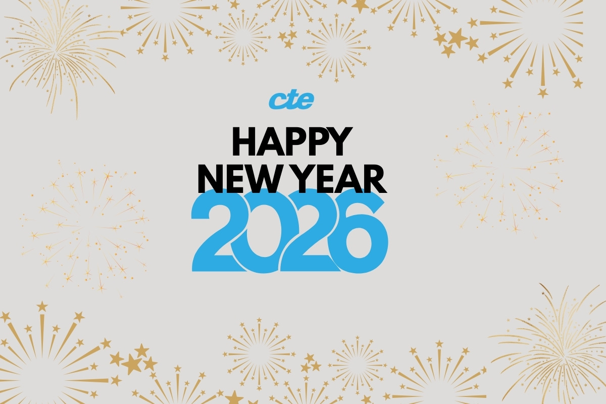CTE's 2026 happy new year's greeting.